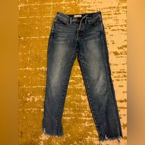 Madewell jeans size 27P
